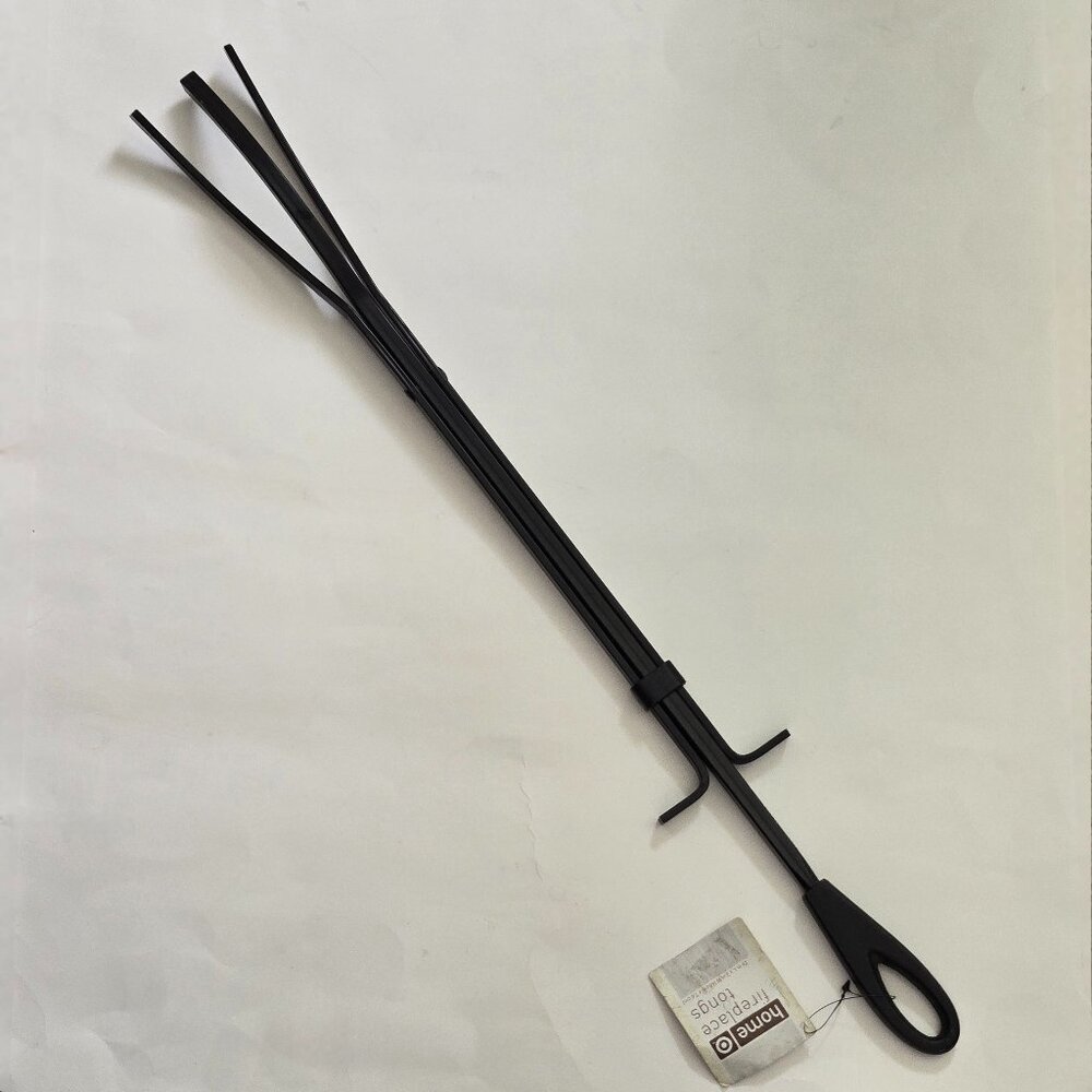Metal Fireplace Tongs 26" L x 3" W